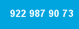 922 987 90 73 922 987 90 73